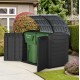 Cofre de jardim multifunções em resina antracite 2000L - Keter