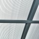 Carport duplo em alumínio antracite e policarbonato 6mm X-METAL