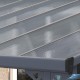 Telhado de terraço ajustável em alumínio 3,05x4,36m X-METAL