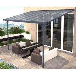 Telhado de terraço ajustável em alumínio 3,05x4,36m X-METAL