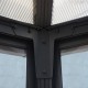 Pérgula fechada em alumínio e policarbonato 517x595cm Garda™ - Palram - Canopia