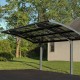 Carport em alumínio cinzento e policarbonato Arizona Breeze 5000 - Palram - Canopia