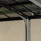 Carport em alumínio cinzento e policarbonato Arizona Breeze 5000 - Palram - Canopia