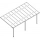 Telhado de terraço ajustável em alumínio 3,05x6,18m X-METAL