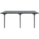 Telhado de terraço ajustável em alumínio 3,05x5,57m X-METAL