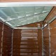 Abrigo em policarbonato de uma água - 2,06m² Skylight Amber - Palram - Canopia