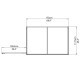 Abrigo em policarbonato de uma água - 2,06m² Skylight Amber - Palram - Canopia