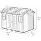 Abrigo em resina escovada Oakland 1175 Brossium 8m² + piso - Keter