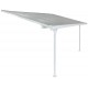 Telhado de terraço ajustável em alumínio lacado branco 3,05x4,36m X-METAL