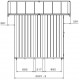 Abrigo de jardim em PVC 4m² UTILITY branco e cinza-verde Grosfillex