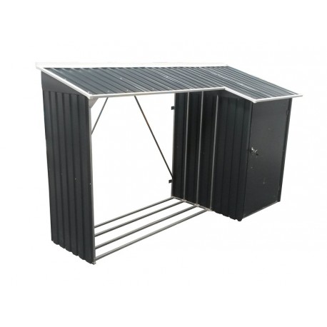 Abrigo para lenha metálico COMBO 2,96 m² - Duramax 