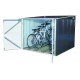 Guarda bicicletas métalico 4,10m² - antracite - DURAMAX