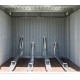 Guarda bicicletas métalico 4,10m² - antracite - DURAMAX