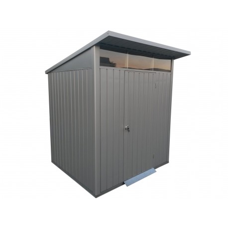 Abrigo de jardim em metal PALLADIUM Silver 4,23m² - DURAMAX
