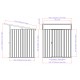 Abrigo de jardim em metal PALLADIUM Silver 4,23m² - DURAMAX