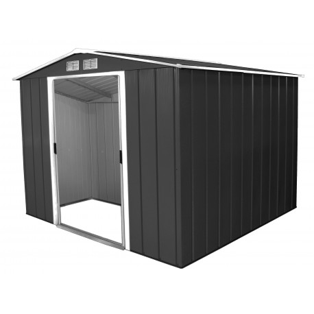 Abrigo em metal ECO antracite 6,34 m² - DURAMAX