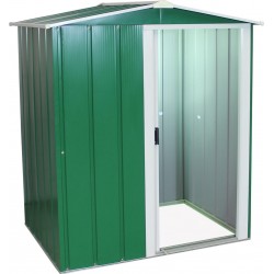 Abrigo de jardim em metal ECO 5x4 verde 1,97m² de Duramax
