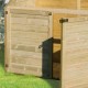 Cofre de jardin em madeira tratada autoclave 1200L Topaze - Chalet et jardin