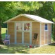 Abrigo de jardim em PVC 7,5m² DECO Sherwood Grosfillex 