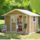 Abrigo de jardim em PVC 7,5m² DECO Sherwood Grosfillex 