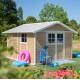 Abrigo de jardim em PVC 11,2m² DECO Sherwood Grosfillex 