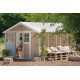Abrigo de jardim em PVC 11,2m² DECO Sherwood Grosfillex 