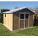 Abrigo de jardim em PVC 11,2m² DECO Sherwood Grosfillex 