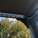 Pérgula Couv'Terrasse® E 3x3m em alumínio lacado cinzento e policarbonato de 8mm - Chalet et Jardin