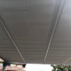 Pérgula Couv'Terrasse® E 3x3m em alumínio lacado cinzento e policarbonato de 8mm - Chalet et Jardin