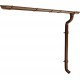 Kit caleiras castanho - pack pronto a instalar para abrigo Woodlife Garden 9m²+9m² terraço