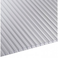 Conjunto de substituição de 3 painéis em policarbonato - esp. 6mm comprimento 301cm