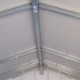 Abrigo de jardim de 4,9m² DECO antracite e branco Grosfillex