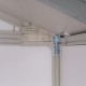 Abrigo de jardim de 4,9m² DECO antracite e branco Grosfillex