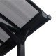 Carport camping car em alumínio antracite 3,59x7,62m e policarbonato 6mm X-METAL