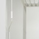 Pérgula bioclimática autoportante em alumínio branco 3x3m Ombrea VS