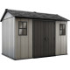 Abrigo em resina escovada Oakland 1175 Brossium 8m² + piso - Keter