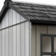 Abrigo em resina escovada Oakland 1175 Brossium 8m² + piso - Keter