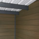 Abrigo de jardim em madeira compósita 28mm aspecto madeira 7,78m² PREMIUM - Woodlife Garden