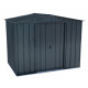 Abrigo de jardim em metal cinza 4,78m² - Top Tian - Duramax