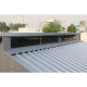 Abrigo de jardim em aluminio cinzento 4,80m² - Duramax