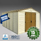 Abrigo de jardim bege WOODBRIDGE 10X13 da Duramax