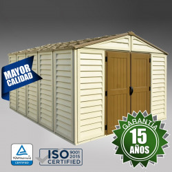 Abrigo de jardim bege WOODBRIDGE 10X13 da Duramax