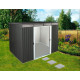 Abrigo de jardim em metal 3,25m² antracite - PentRoof - Duramax
